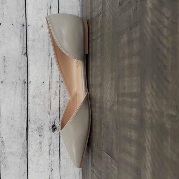 JourneeCollection-Cortni Pointed Toe Flat Gray Size 7.5W - Picture 4 of 8